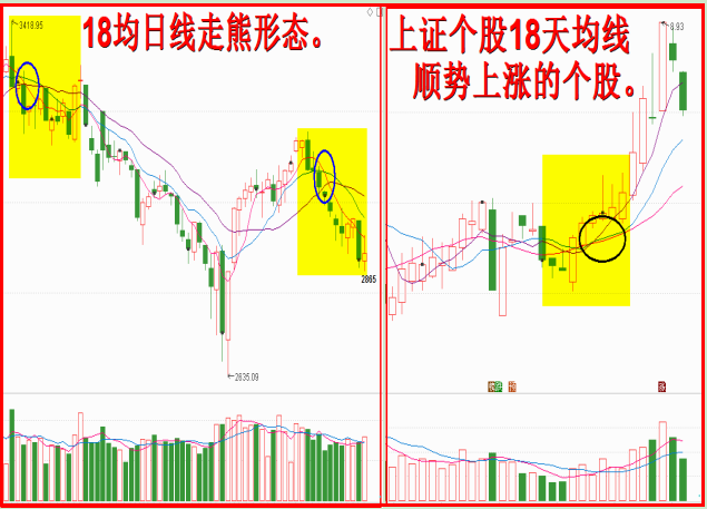 大盘走熊须割肉，18天均线金叉闹革命！