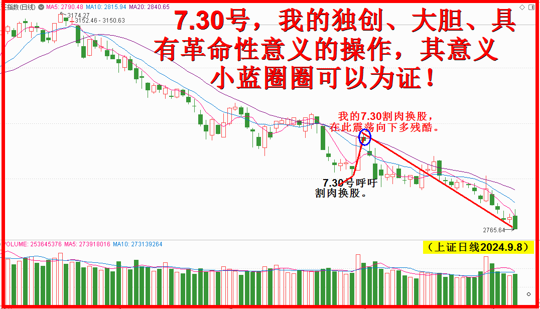 割肉换股7.30，下跌至今200多！