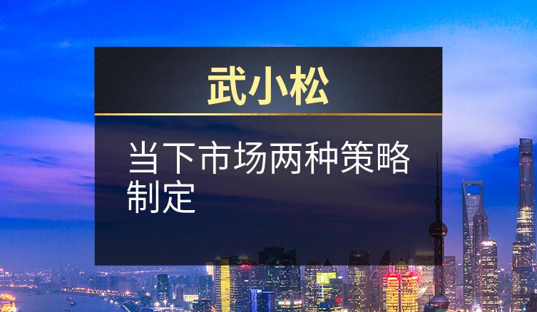 武小松：当下市场两种策略制定