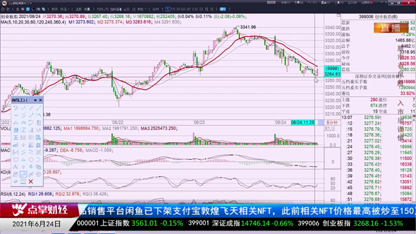 千鹤：跌破这条线创业板就废了！