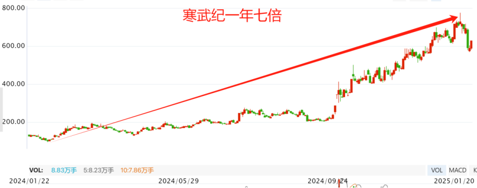 寒武纪成第二高价股全靠它？