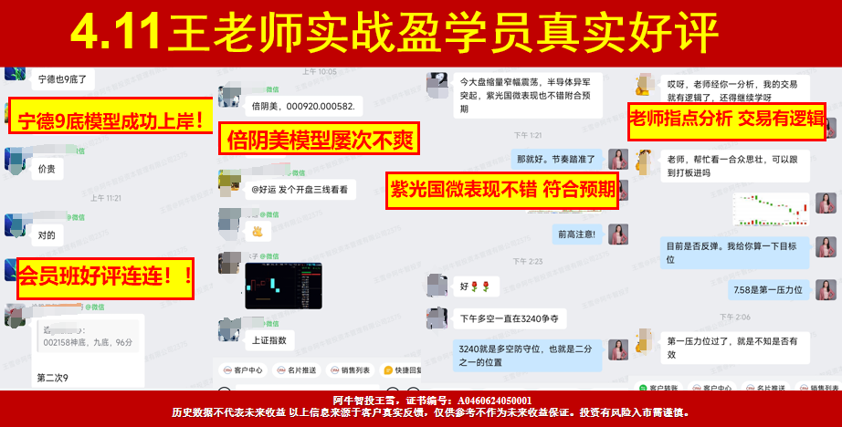市场在回血，你的股票回血了吗？50模型左进右出，去弱留强做主