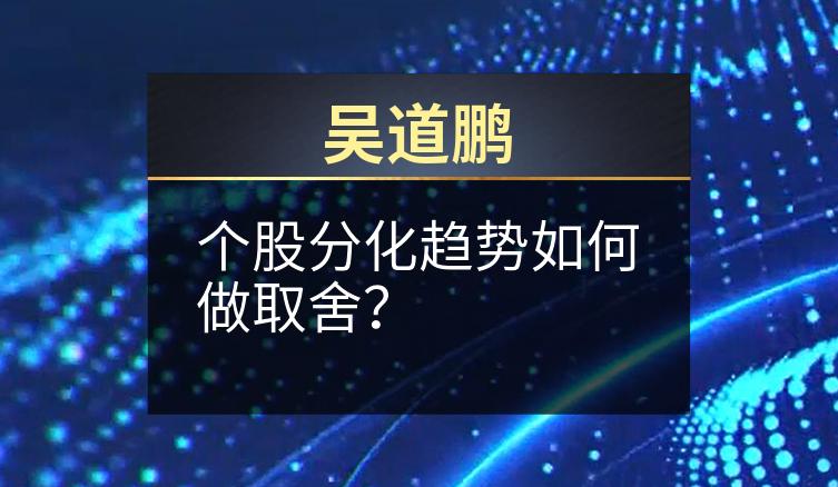 吴道鹏：个股分化趋势如何做取舍？