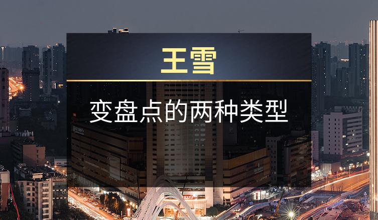 王雪：变盘点的两种类型