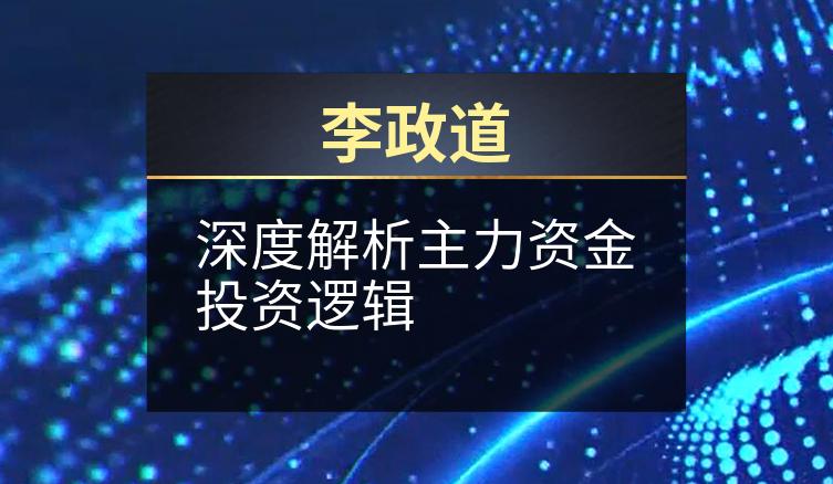 李政道：深度解析主力资金投资逻辑