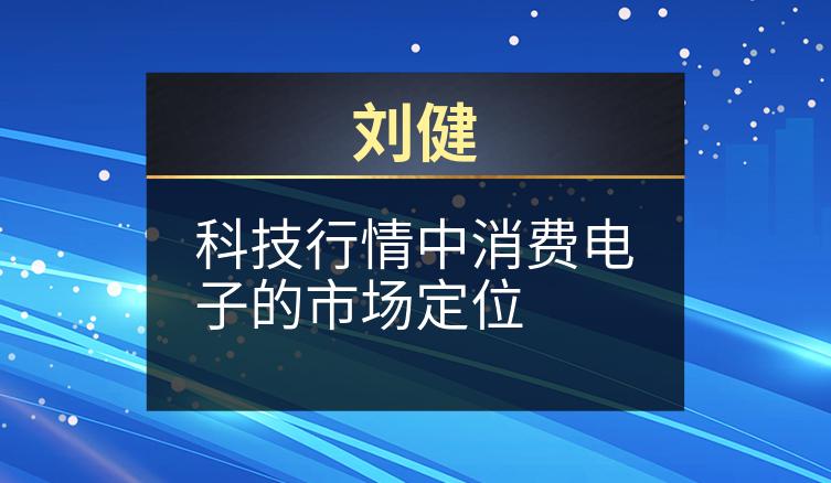 刘健：科技行情中消费电子的市场定位