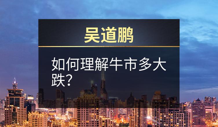 吴道鹏：如何理解牛市多大跌？