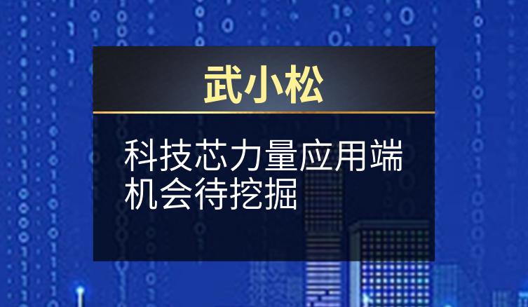 武小松：科技芯力量应用端机会待挖掘