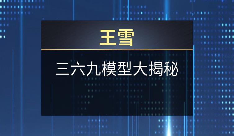 王雪：三六九模型大揭秘