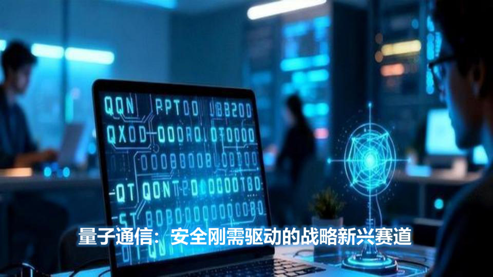 量子通信作为量子科技的三大细分赛道之一，在保障国防信息安全及科技方面潜力巨大，是国家科技重点战略。
