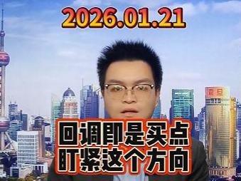 回调即是买点，盯紧这个方向