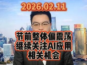 节前整体偏震荡，继续关注AI应用相关机会