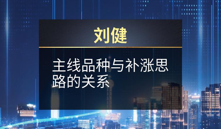刘健：主线品种与补涨思路的关系