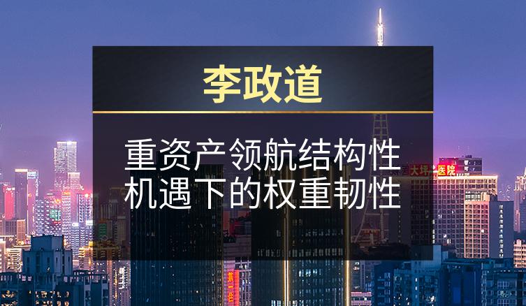 李政道：重资产领航结构性机遇下的权重韧性