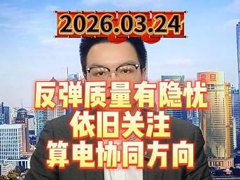 反弹质量有隐忧，依旧关注算电协同方向
