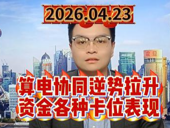 算电协同逆势拉升，资金各种卡位表现
