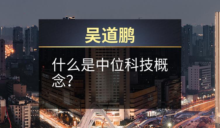 吴道鹏：什么是中位科技概念？