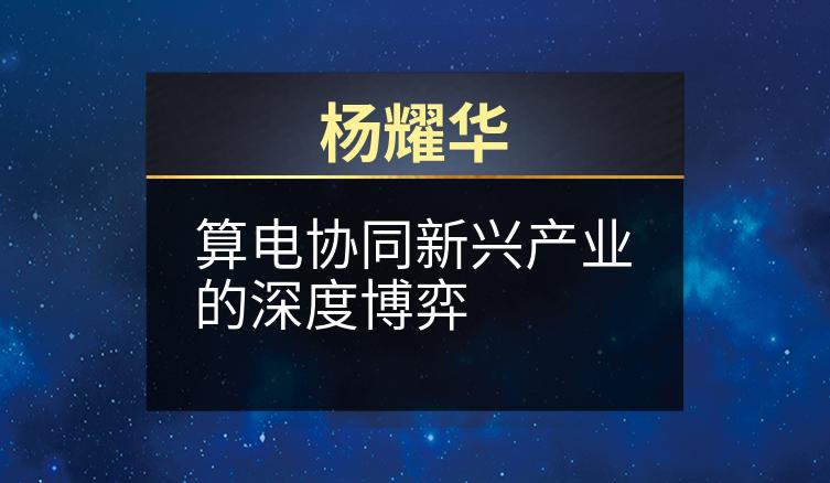 杨耀华：算电协同新兴产业的深度博弈