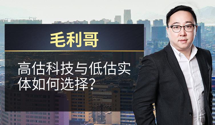 毛利哥：高估科技与低估实体如何选择？