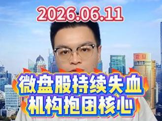 微盘股持续失血，机构抱团核心