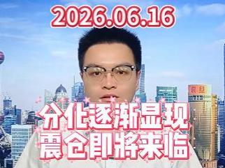 分化逐渐显现，震仓即将来临