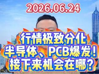 行情极致分化 半导体、PCB爆发！ 接下来机会在哪？