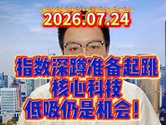 指数深蹲准备起跳，核心科技低吸仍是机会！