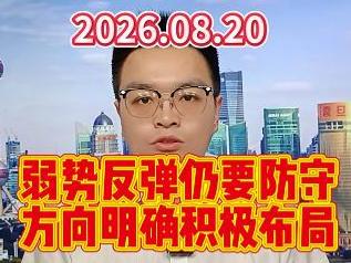 弱势反弹仍要防守，方向明确积极布局