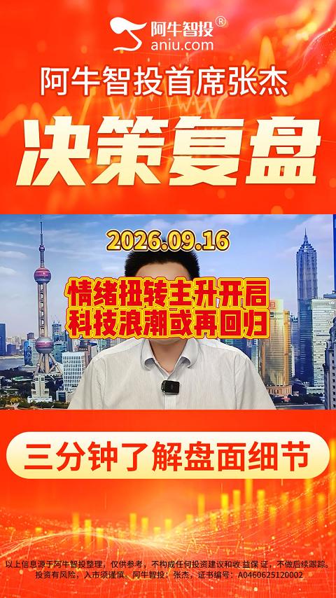 情绪扭转主升开启，科技浪潮或再回归
