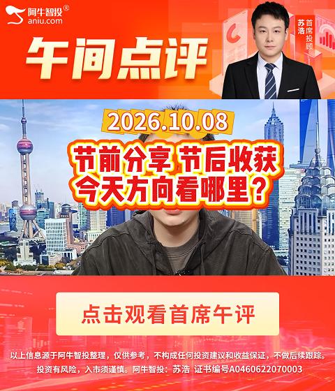 节前分享 节后收获  今天方向看哪里？