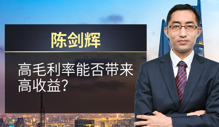 陈剑辉：高毛利率能否带来高收益？