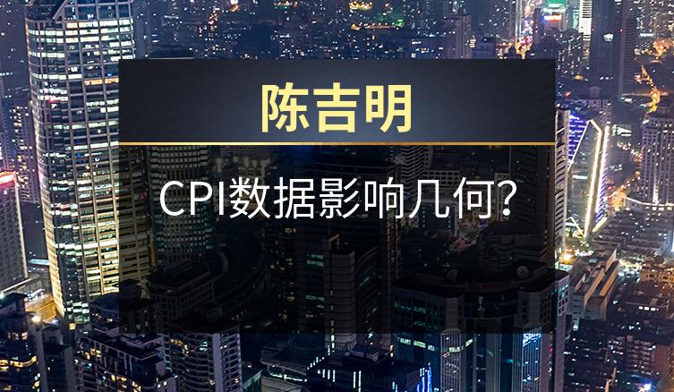 陈吉明：CPI数据影响几何？
