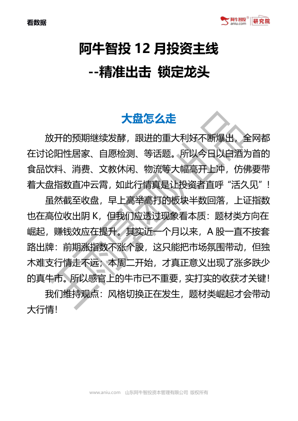 量化团队：主线行业分析与精选案例解析 20221202